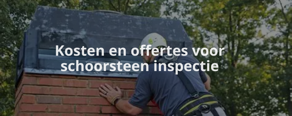 Kosten en offertes voor schoorsteen inspectie
