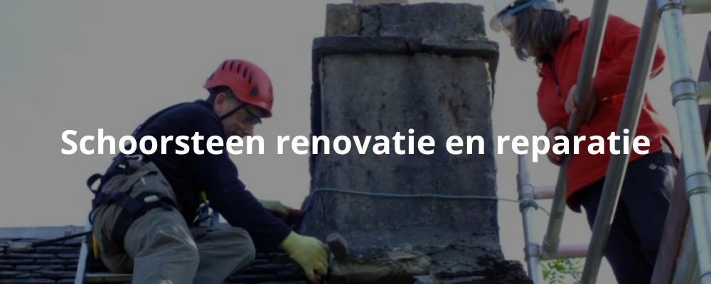 Schoorsteen renovatie en reparatie Schoorsteen renovatie en reparatie