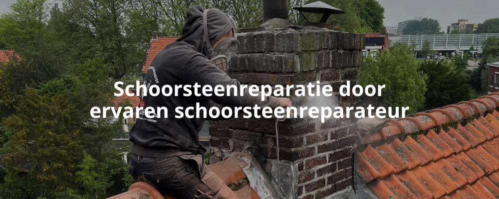 Schoorsteenreparatie door ervaren schoorsteenreparateur