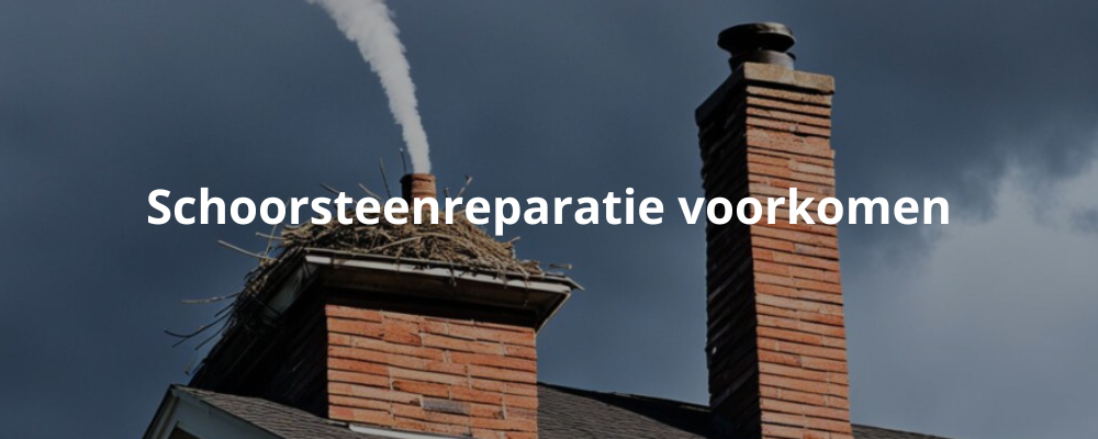 Schoorsteenreparatie voorkomen