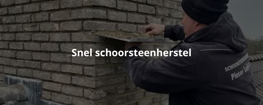 Snel schoorsteenherstel