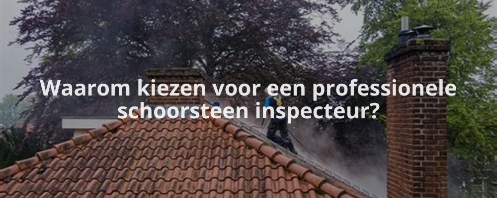 Waarom kiezen voor een professionele schoorsteen inspecteur?