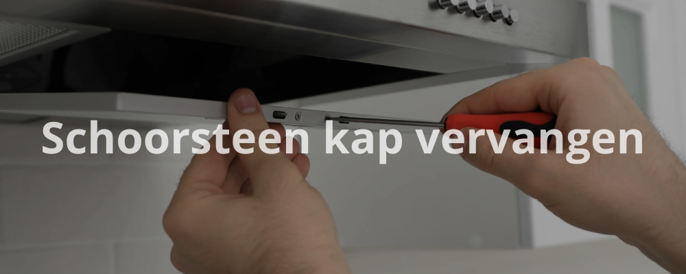 Schoorsteen kap vervangen