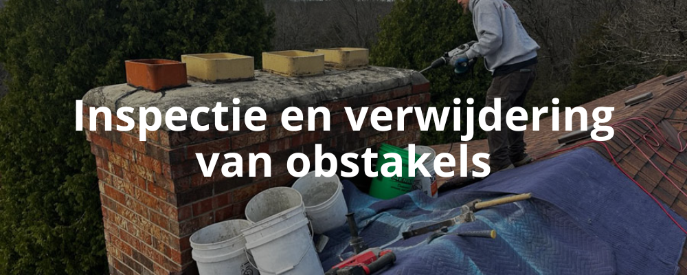 Inspectie en verwijdering van obstakels Inspectie en verwijdering van obstakels