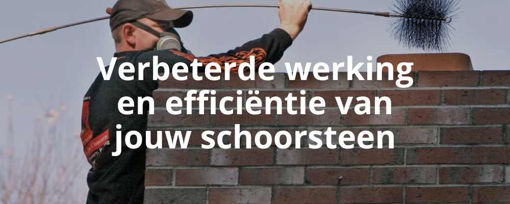 Verbeterde werking en efficiëntie van jouw schoorsteen