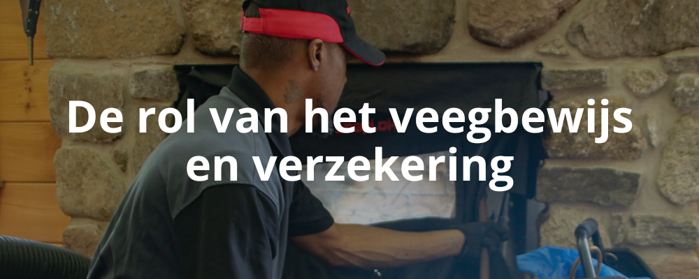 De rol van het veegbewijs en verzekering De rol van het veegbewijs en verzekering