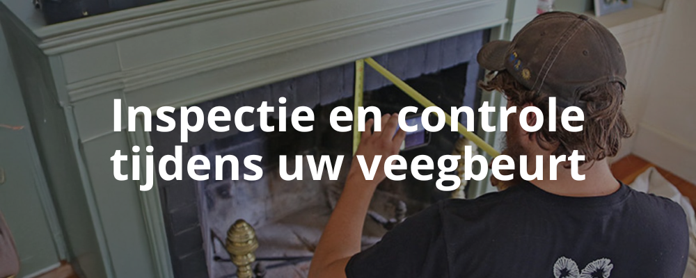 Inspectie en controle tijdens uw veegbeurt Inspectie en controle tijdens uw veegbeurt